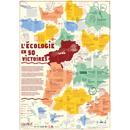 Affiche "L'écologie en 50 victoires"
