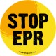 Autocollant  STOP EPR