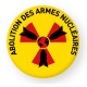 Badge "Abolition des armes nucléaires" (4,5 cm)