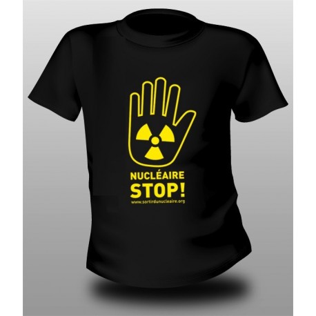 T-shirt "NUCLÉAIRE STOP !" Modèle unisexe