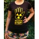 T-shirt "NUCLÉAIRE STOP !" Modèle femme