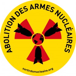 Autocollant "Abolition des armes nucléaires"